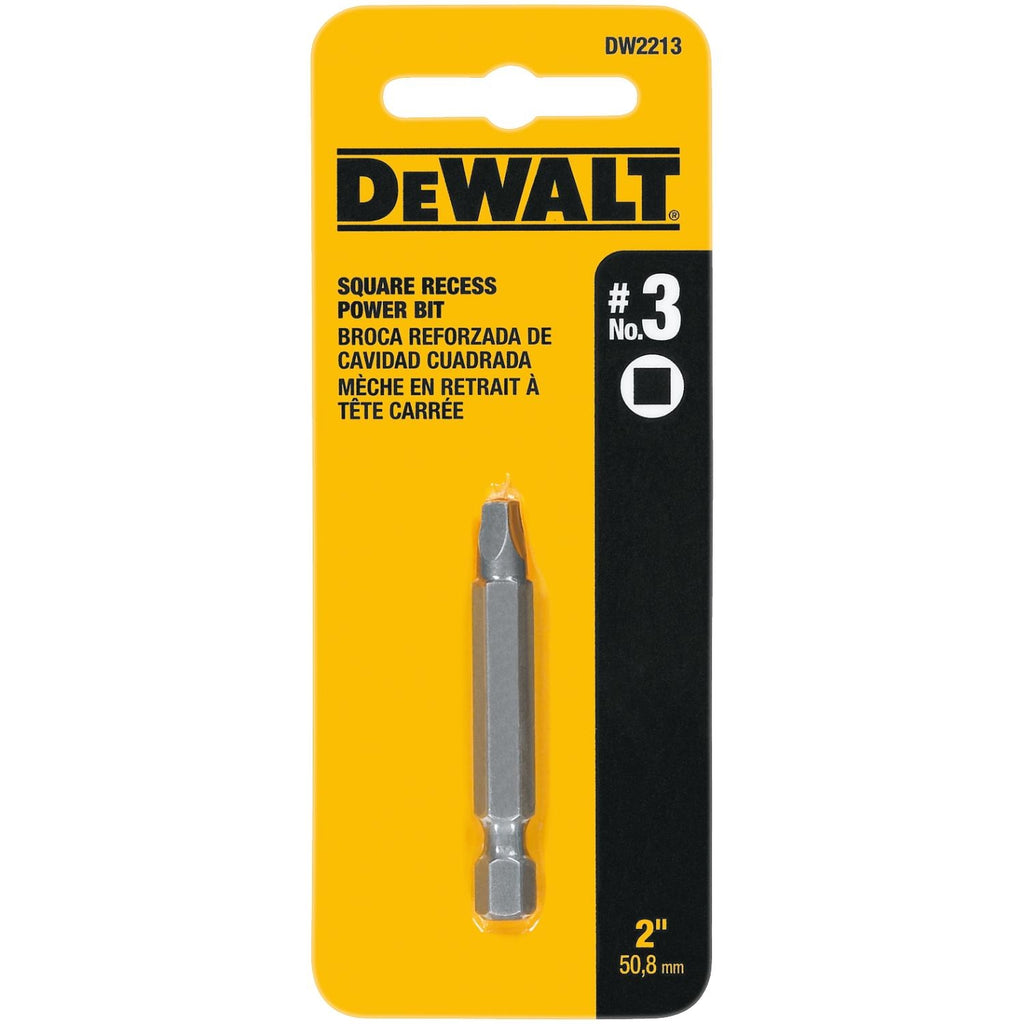 #3 SQUARE RECESS POWER B DW2213