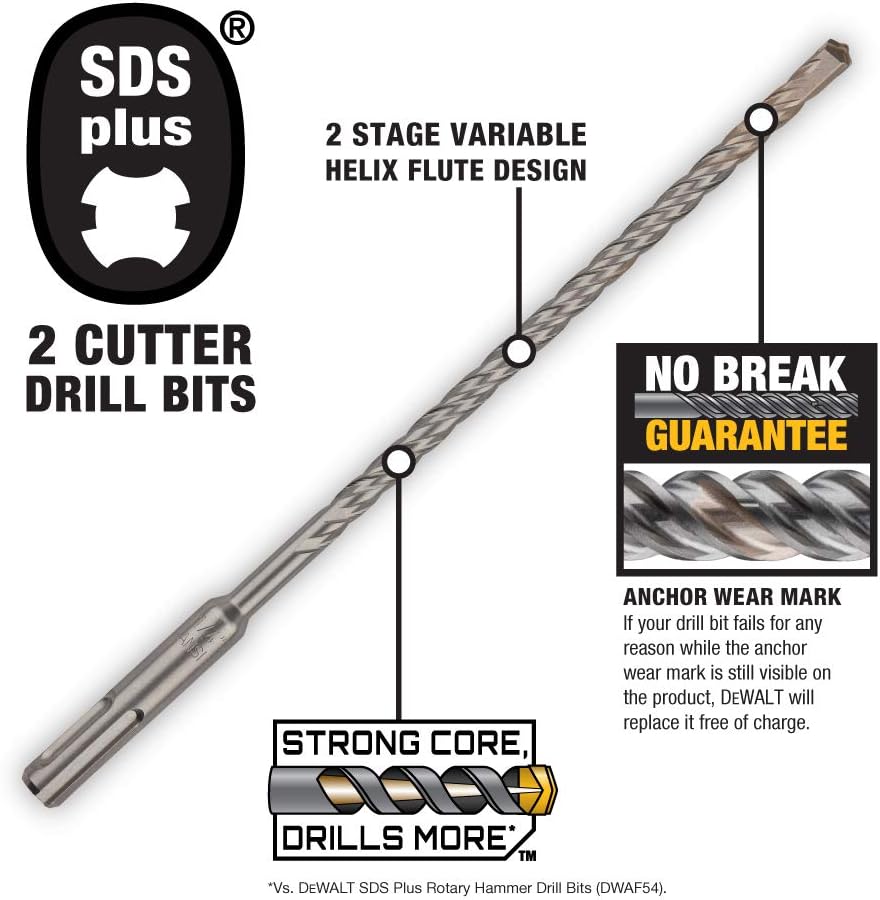 3/16X4-1/2 X 6-1/2SDS DW5403