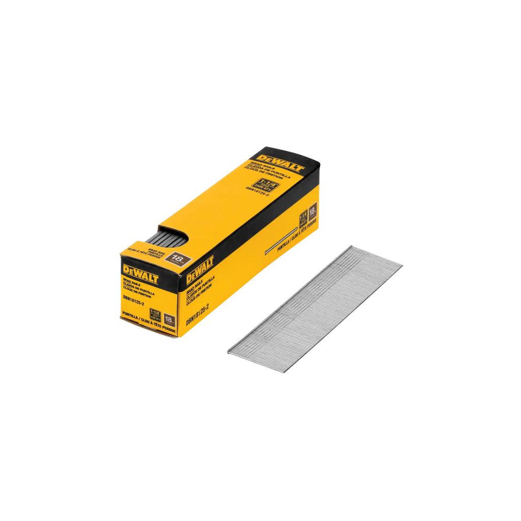 DEWALT 18 ga Brad Nails  DBN18125-2