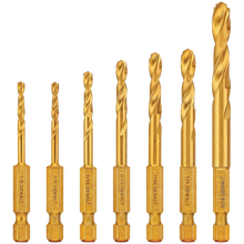Load image into Gallery viewer, 7 PC TITANIUM DRILLING S DD5157