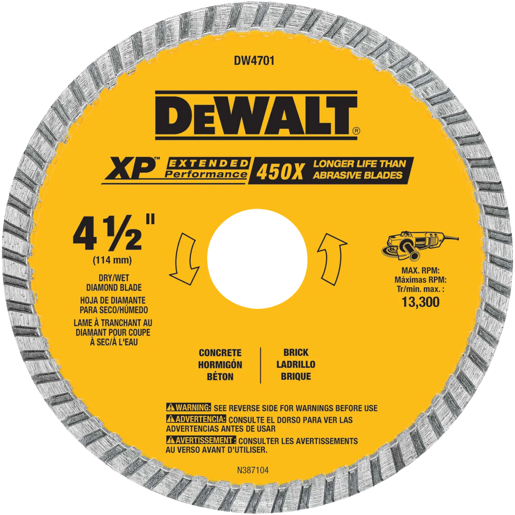 4-1/2in Dry Cut Diamond B DW4701