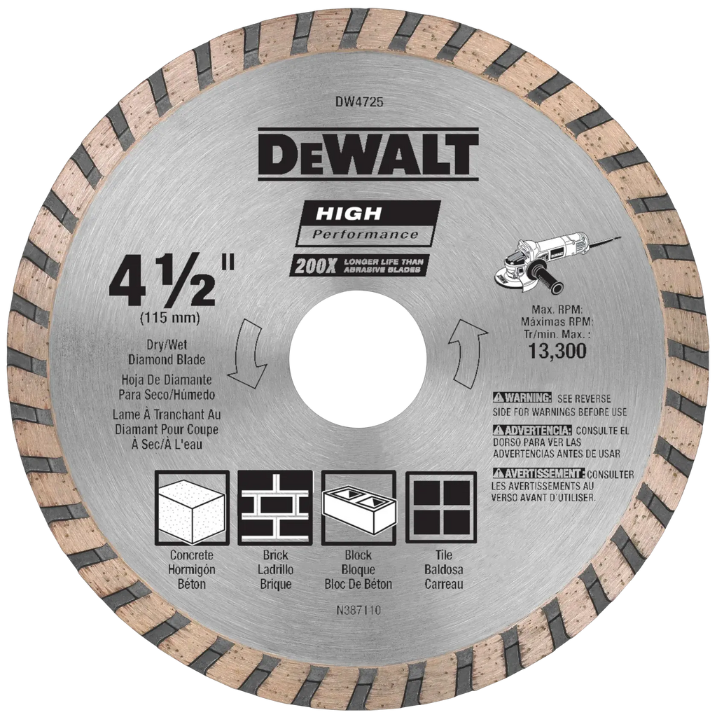 4-1/2in High Performance DW4725