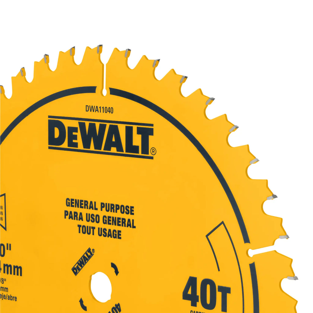 10 in. 40T General Purpo DWA11040