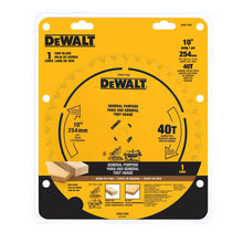 Load image into Gallery viewer, 10 in. 40T General Purpo DWA11040