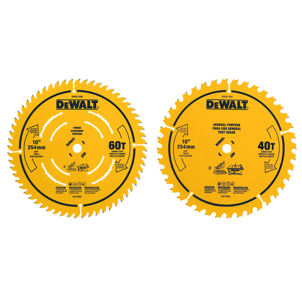 10 in. 40T / 60T General DWA110CMB