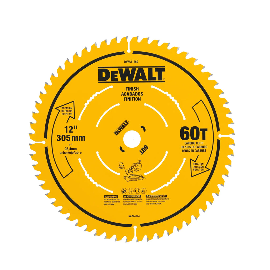 12 in. 60T General Purpo DWA11260
