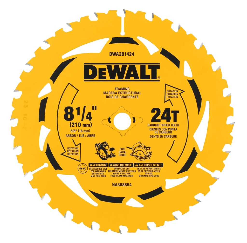 8 1/4in 24T BLISTER DWA281424