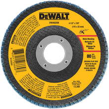 Load image into Gallery viewer, 4-1/2in x 7/8in 80 GRIT ZI DWA8208