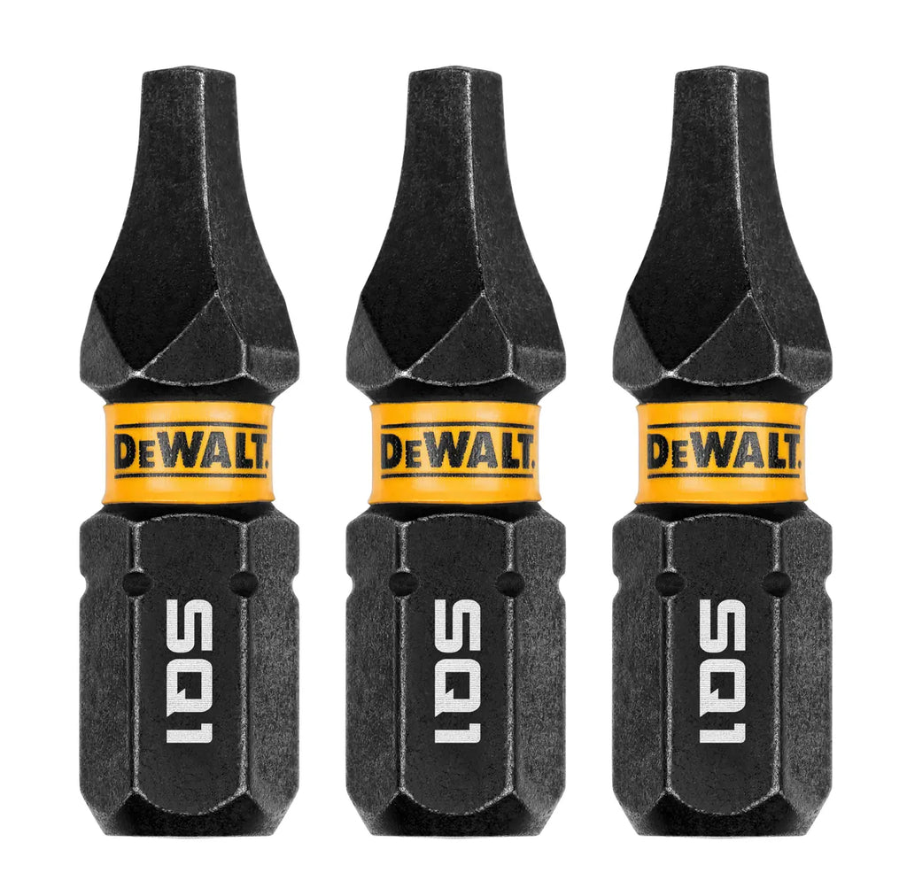 FLEXTORQ 3PK 1IN BITS FO DWAF1SQ1IR3