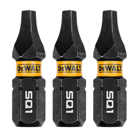 FLEXTORQ 3PK 1IN BITS FO DWAF1SQ1IR3
