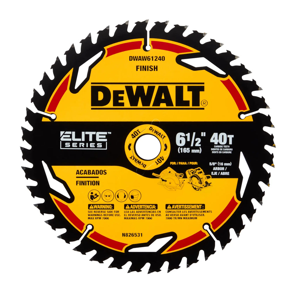 6 1/2IN 40T ELITE SERIES DWAW61240