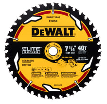 Load image into Gallery viewer, 7 1/4in 40T ELITE SERIESB DWAW71440