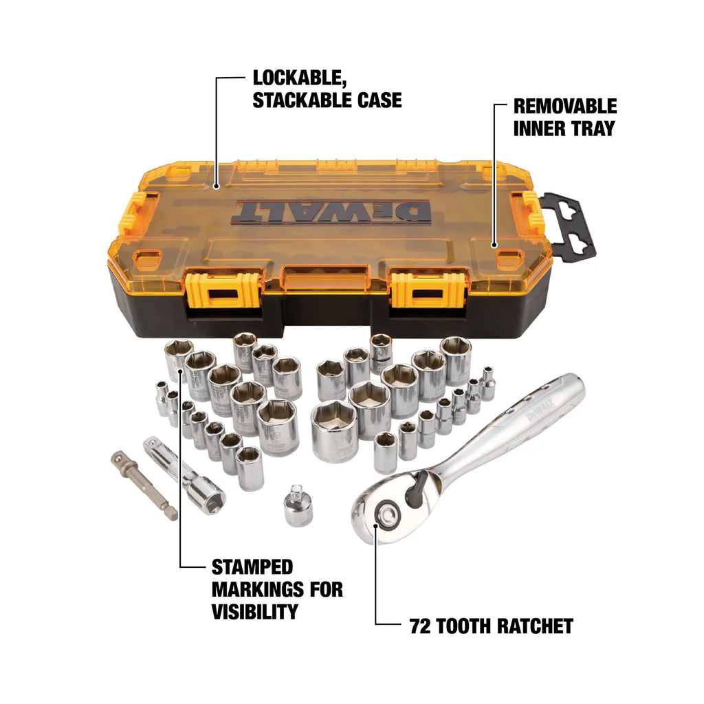 TOUGH BOX 1/4IN AND 3/8I DWMT73804