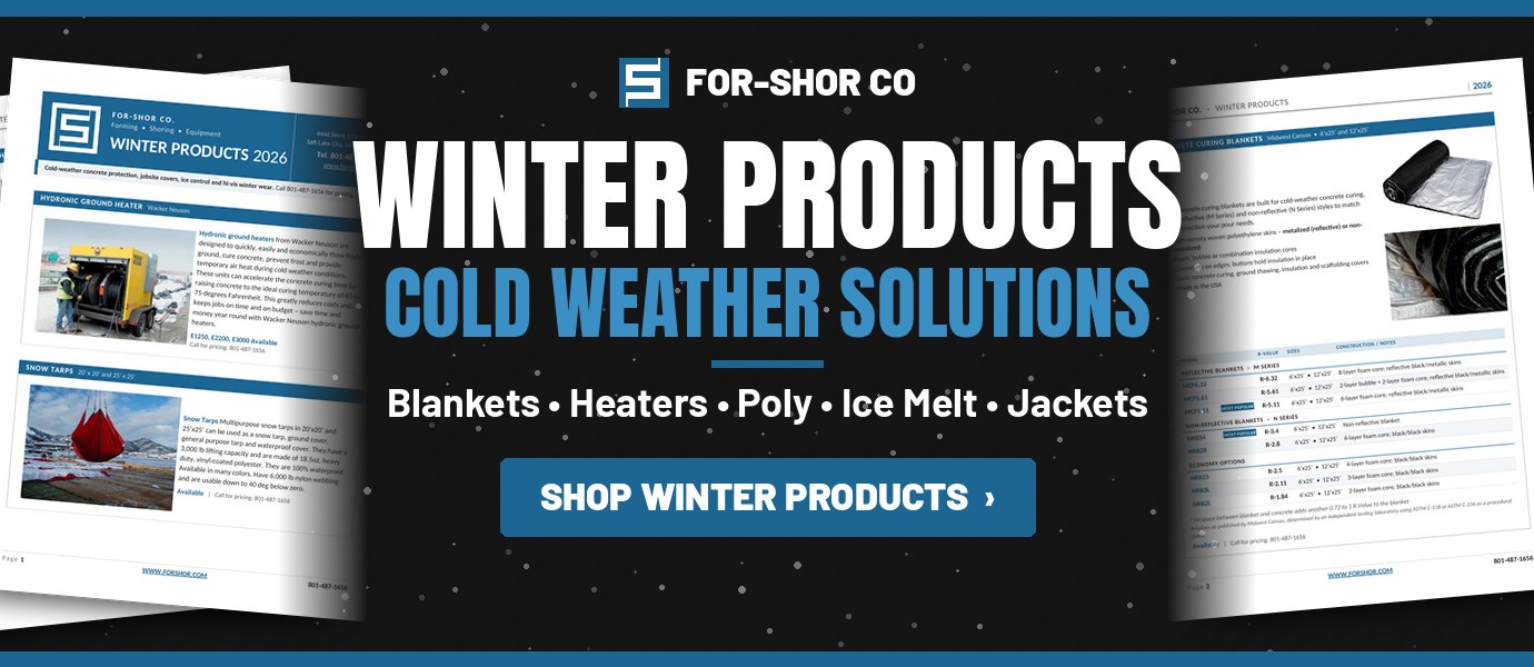 For-Shor Winter Products - cold weather solutions