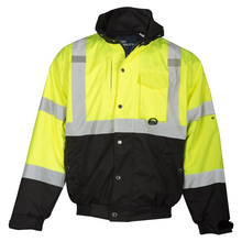 Load image into Gallery viewer, Hi-vis ripstop bomber jacket
