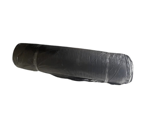 Non-reflective black insulated concrete curing blanket roll