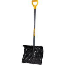 Load image into Gallery viewer, Poly snow shovel with D-grip handle