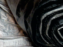 Load image into Gallery viewer, Reflective concrete curing blanket detail