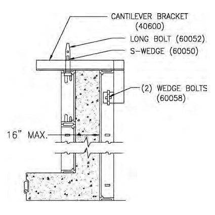 Steel-Ply Cantilever Bracket