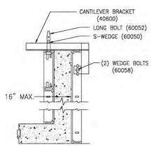 Load image into Gallery viewer, Steel-Ply Cantilever Bracket