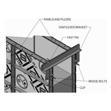 Load image into Gallery viewer, Steel-Ply Cantilever Bracket