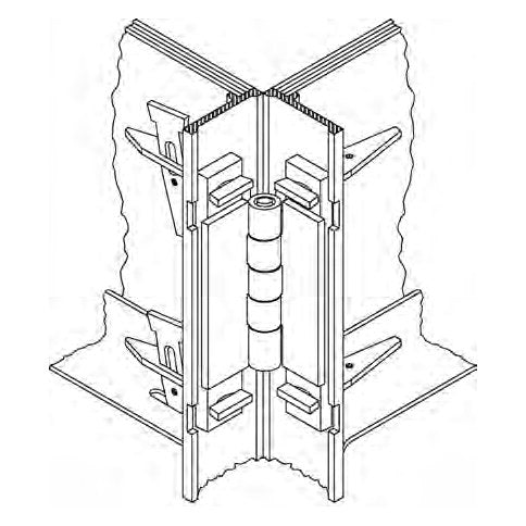 Steel-Ply Column Hinge