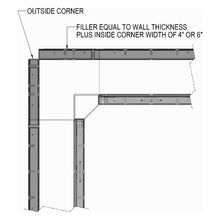 Load image into Gallery viewer, Steel-Ply Inside Corner