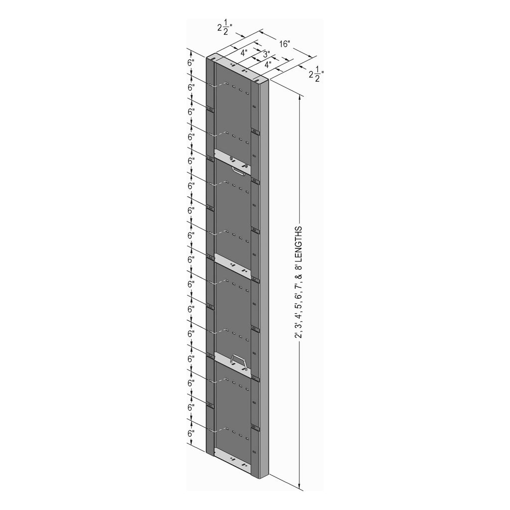 Steel-Ply Pilaster Form