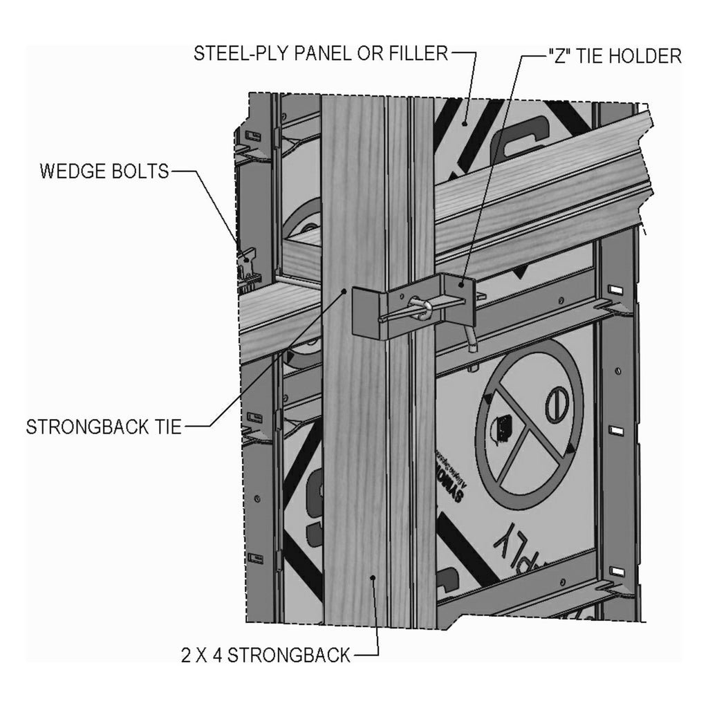 Steel-Ply Strongback Tie